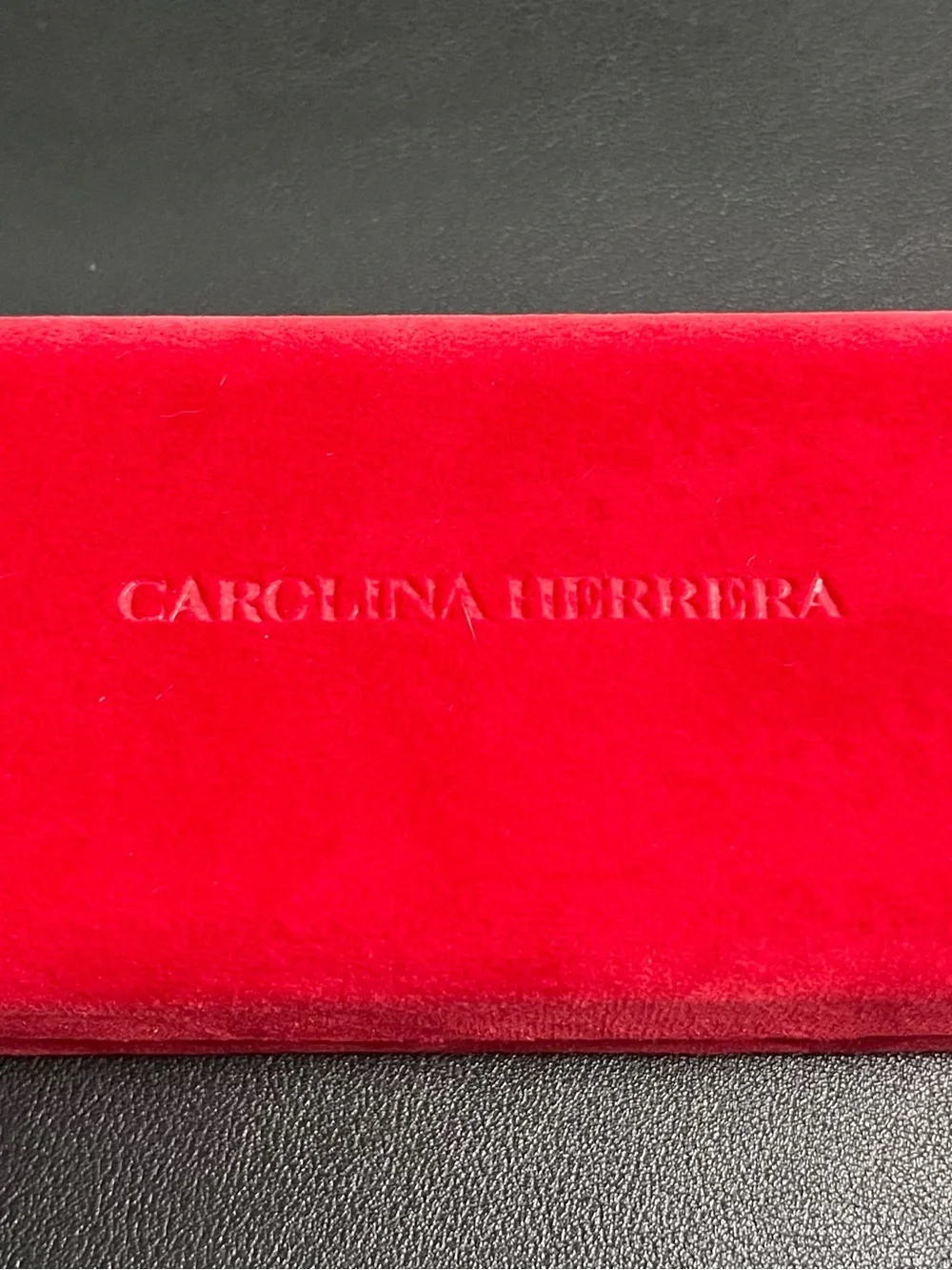 Carolina Herrera Burgundy with Red Gradient Lenses Women's Sunglasses